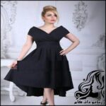 آموزش دوخت پیراهن مجلسی یقه چرخشی - rozbano 405 13 1