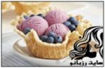 نحوه ی تهیه بستنی بلوبری - rozbano 41