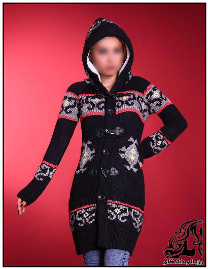زیباترین مدل های مانتو بافت پاییزه 1395 - rozbano 412 21