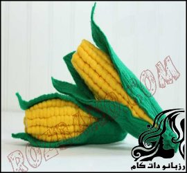 آموزش ساخت ذرت نمدی - rozbano 417 19 1