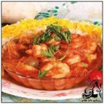 خوراک میگو با گوجه فرنگی - rozbano 420 17