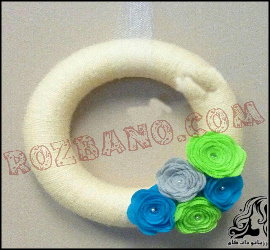 آموزش ساخت حلقه گل - rozbano 423 11