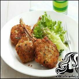طرز تهیه کتلت گوشت - rozbano 430 1 1