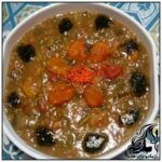آش اسفناج با برگه زرد آلو - rozbano 448 17