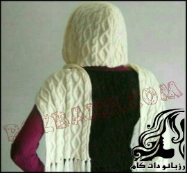 آموزش بافت روسری کلاهی زنانه - rozbano 457 1