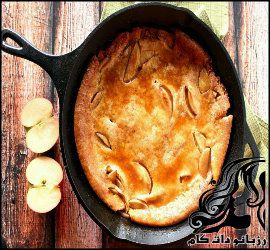 طرز تهیه پنکیک با مغز سیب - rozbano 46 1 1