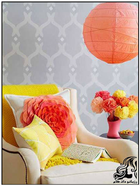 شابلون های رنگی برای دکور بهاری - rozbano 46 18