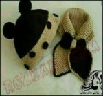 آموزش بافت شال گردن گره ای - rozbano 461 1
