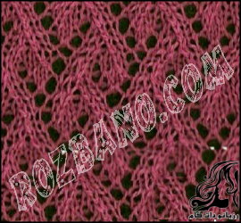 آموزش بافت با دو میل مدل توری درخت انگور - rozbano 464 1