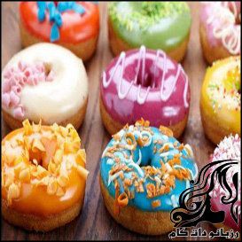 طرز تهیه دونات - rozbano 470 1 1