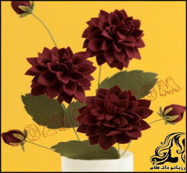 آموزش ساخت گل های زیبا - rozbano 474 19