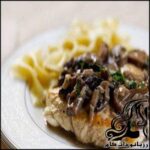 طرز تهیه مرغ با سس قارچ - rozbano 480 1 1