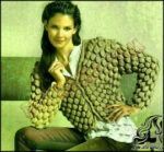 آموزش بافت ژاکت زنانه با مدل بادکنکی - rozbano 482 1