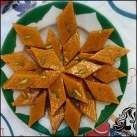 طرز تهیه حلوا اوماج - rozbano 496 1 1