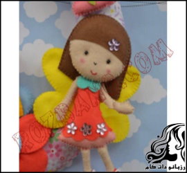 آموزش ساخت این عروسک نمدی زیبا - rozbano 496 13 1