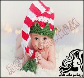 آموزش بافت کلاه شیپوری یا دنباله دار - rozbano 515 2