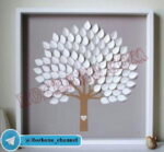 آموزش ساخت تخته یادبود مدل برگ درخت - rozbano 529 10