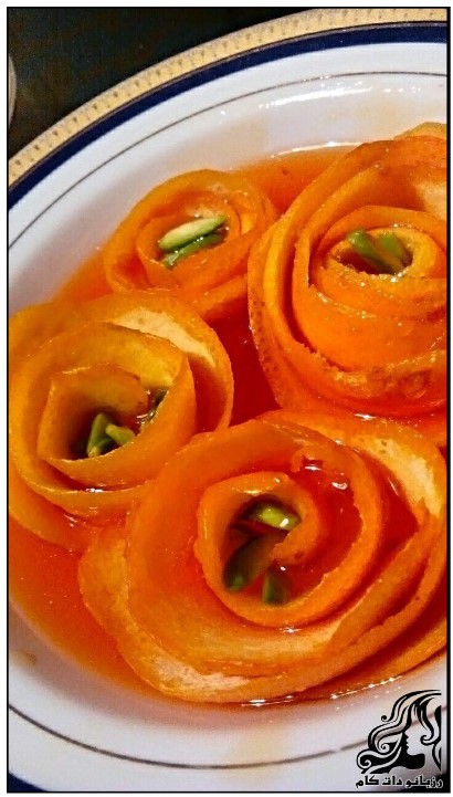 طرز تهیه مربای پوست پرتقال - rozbano 55 12