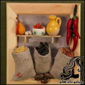 آموزش ساخت تابلو مینیاتوری آشپزخونه - rozbano 566 9