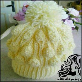 آموزش بافت کلاه دخترانه توپی - rozbano 578 1 73f73524ea851ea006d2c46c5229d813