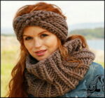 آموزش بافت شال گردن و هدبند زنانه - rozbano 579 2