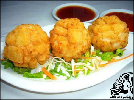 طرز تهیه میگوی توپی - rozbano 58 2