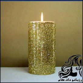 آموزش اکلیلی کردن شمع ساده - rozbano 582 1 1