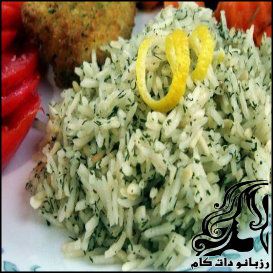 طرز تهیه شوید پلو - rozbano 592 1 1