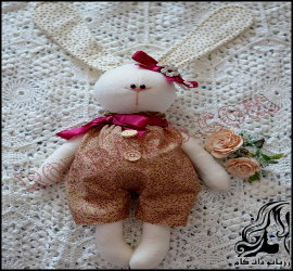 آموزش ساخت عروسک خرگوش زیبا - rozbano 595 37