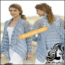 آموزش قلاب بافی بلوز زیبا - rozbano 603 4 2