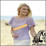 آموزش قلاب بافی بلوز زیبا(2) - rozbano 604 4 1