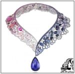نمونه های زیبا و جدید گردنبند زنانه برند chopard - rozbano 61 20
