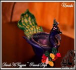 آموزش ساخت ظرف هفت سین مدل طاووس - rozbano 611 15