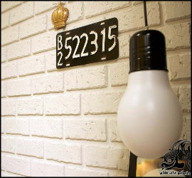 آموزش ایجاد آجرنما روی دیوار - rozbano 614 24