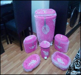 آموزش ساخت سطل مخملی - rozbano 625 39