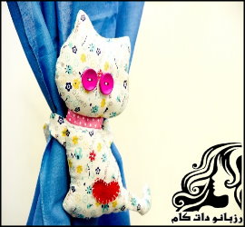 آموزش دوخت جمع کننده پرده به شکل گربه - rozbano 632 5 1