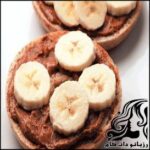 ساندویچ کره بادام زمینی شکلات و موز - rozbano 645 1