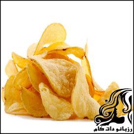 طرز تهیه چیپس سیب زمینی - rozbano 647 1