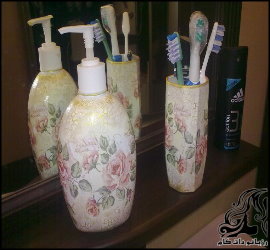 آموزش دکوپاژ روی جامایعی پلاستیکی - rozbano 648 16