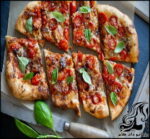 طرز تهیه پیتزا با ریحان و گوجه - rozbano 660 1 1