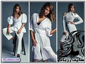 عکسهای جسیکا آلبا روی مجله ووگ - rozbano 67