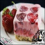 بیسکویت بستنی طعم توت فرنگی - rozbano 672 1
