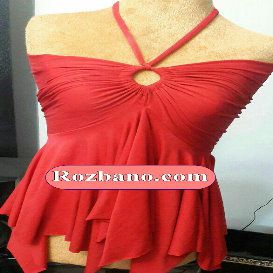 آموزش دوخت یقه چینکش - rozbano 677 7