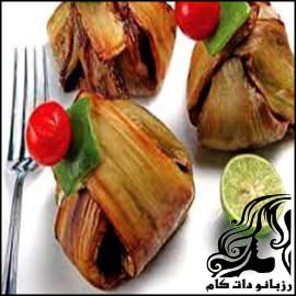 طرز تهیه دلمه بادمجان ترکی - rozbano 68 11