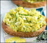 طرز تهیه سالاد آووکادو و تخم مرغ - rozbano 698 1 1
