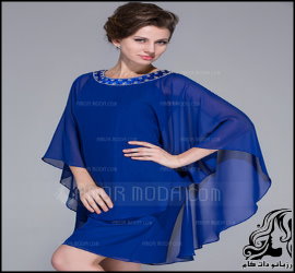 الگوهای آماده لباس مجلسی با رویه حجاب - rozbano 700 13