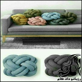 آموزش ساخت کوسن گره ای - rozbano 704 12