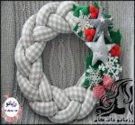 آموزش ساخت حلقه گل مدل گیس بافت - rozbano 726 11