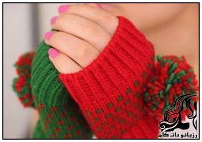 مدل های زیبا و دیدنی دستکش بافتنی زنانه - rozbano 72 814333