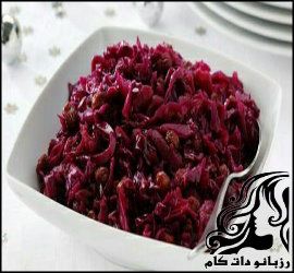 طرز تهیه ترشی کلم قرمز - rozbano 738 1
